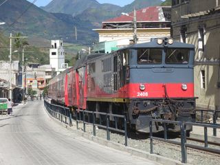 Mit dem Zug durch Ecuador