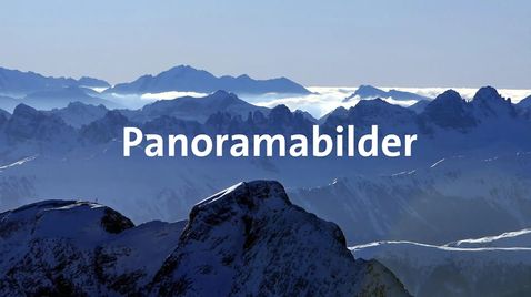 Panoramabilder/ Bergwetter