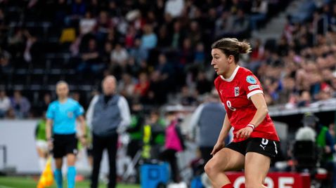 UEFA Frauen Nations League Spieltag 1 Gruppe A1: Österreich - Schottland