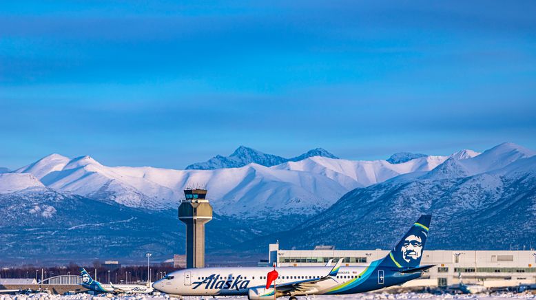 Ice Airport Alaska