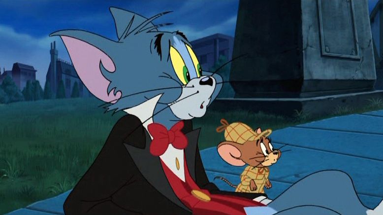 Tom und Jerry als Sherlock Holmes und Dr. Watson