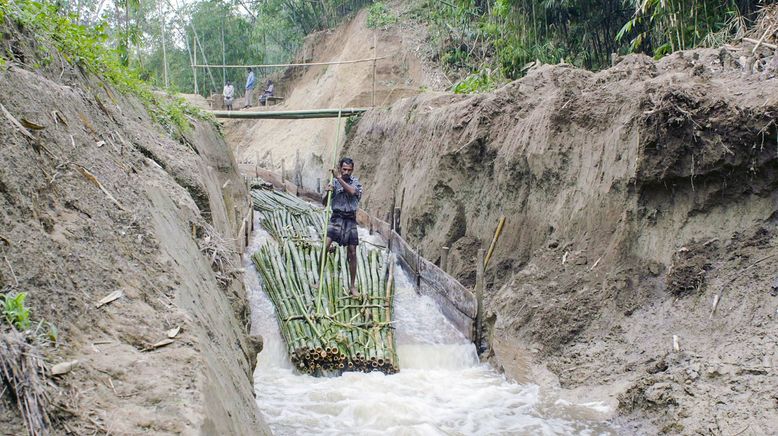 Die Bambusflößer von Bangladesch