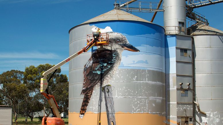 Australien: Wenn Kunst auf Silos trifft