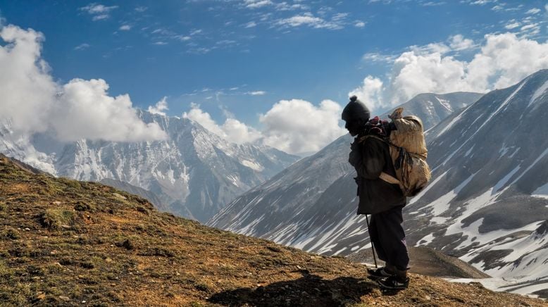 Postbote im Himalaya