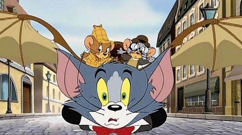 Tom und Jerry als Sherlock Holmes und Dr. Watson