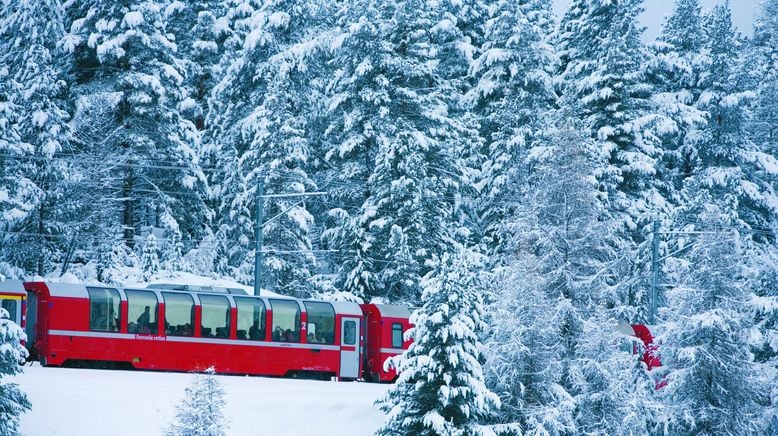 Traumroute durch die Alpen - der Bernina-Express