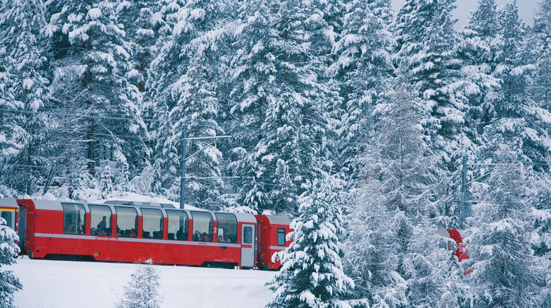 Traumroute durch die Alpen - der Bernina-Express