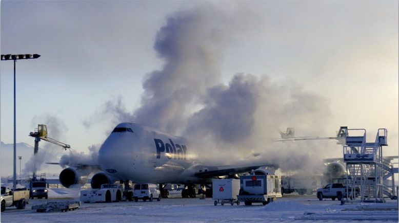 Ice Airport Alaska