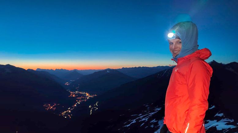 Über die Dreitausender - Marlies Raich im Paznaun