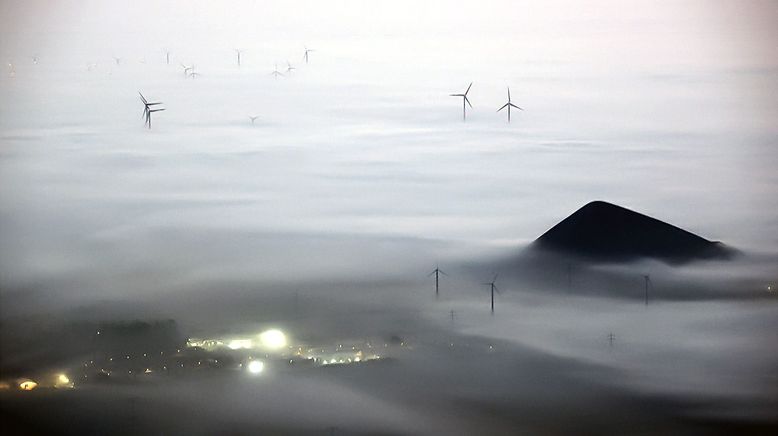 Mitteldeutschland bei Nacht