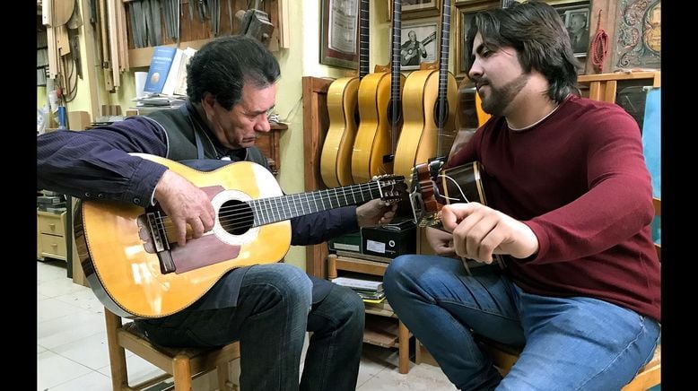 Gitarren und Flamenco in Granada