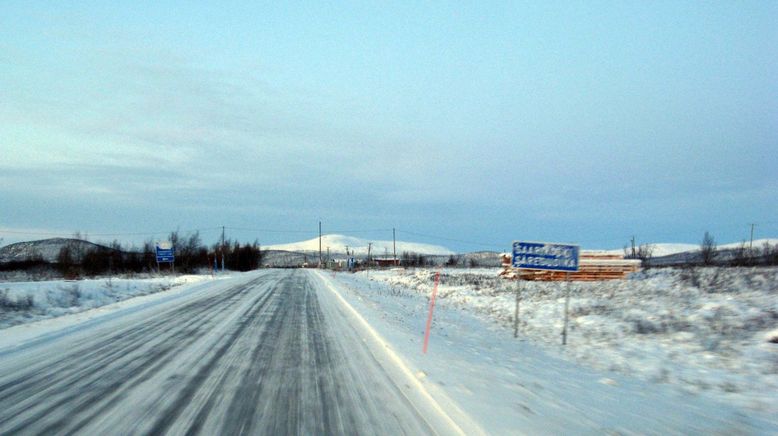 Winterreise durch Lappland