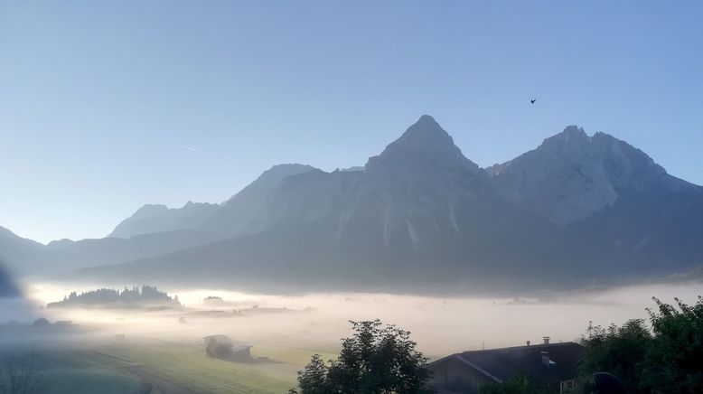 Am Grat der Zugspitze mit Marlies Raich