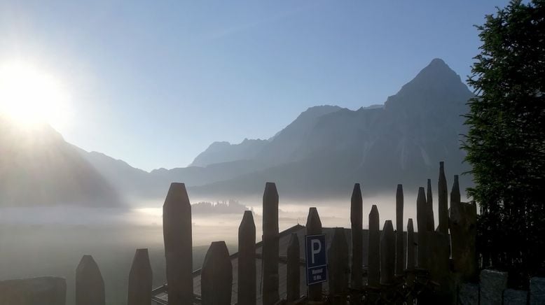 Am Grat der Zugspitze mit Marlies Raich