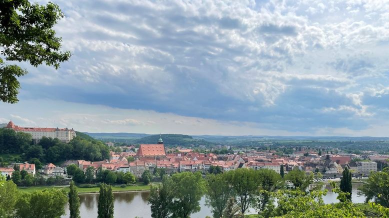 Entlang der Elbe