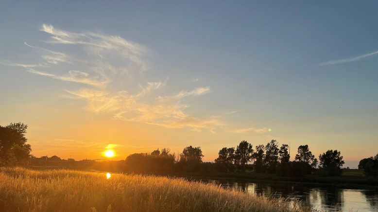 Entlang der Elbe