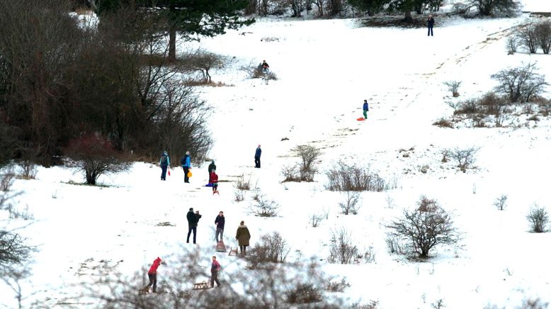 Winter in Wien damals