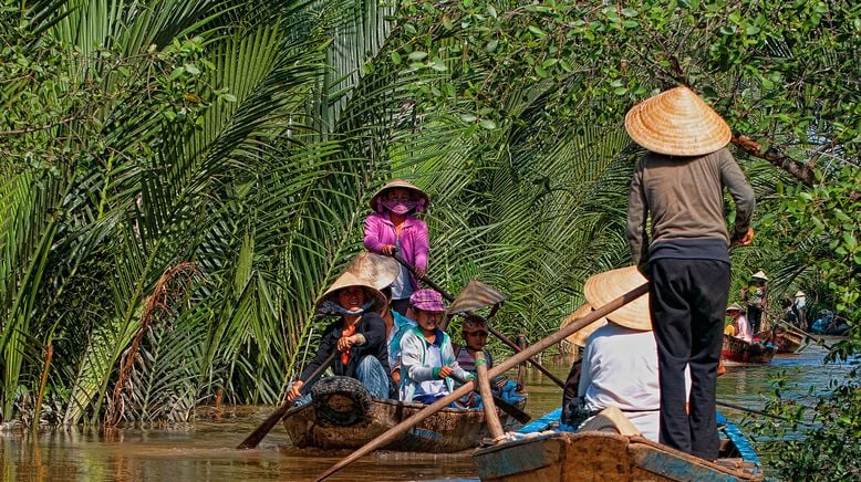 Auf dem Mekong durch Laos