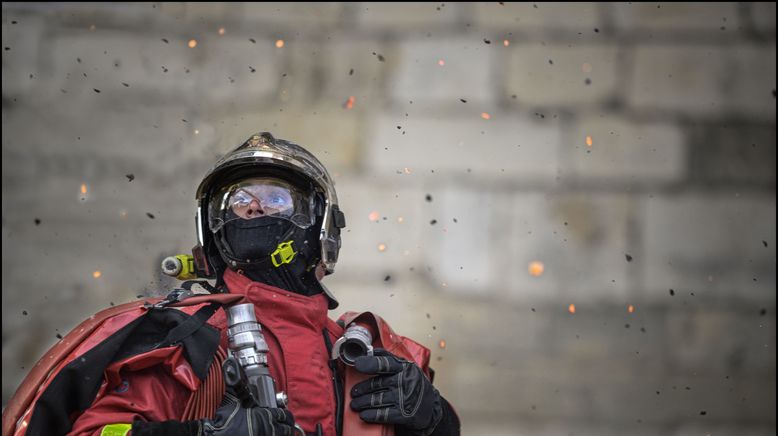 Notre-Dame in Flammen