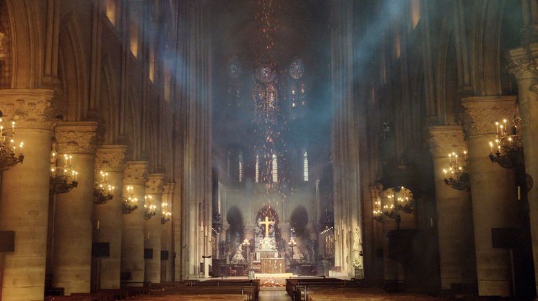 Notre-Dame in Flammen