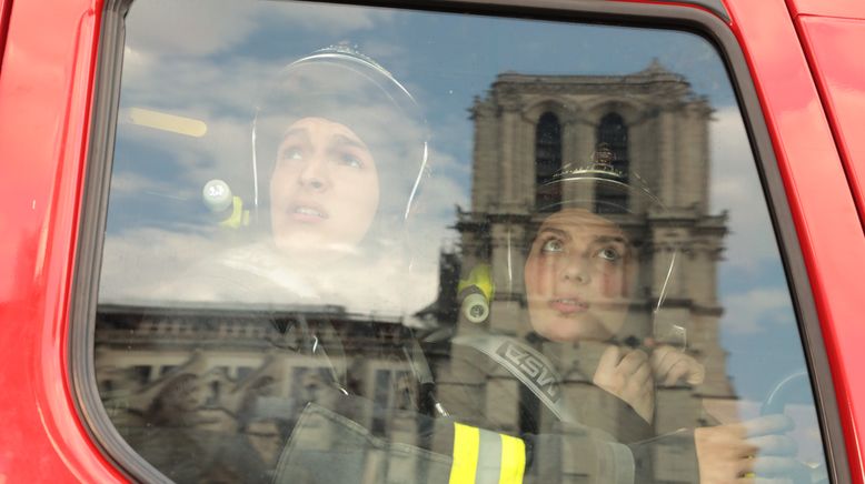 Notre-Dame in Flammen