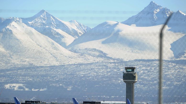 Ice Airport Alaska