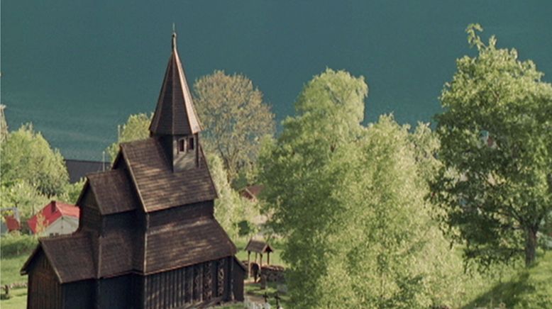 Die Stabkirche des Urnes (Norwegen) - Das Holz vom Baume Yggdrasil