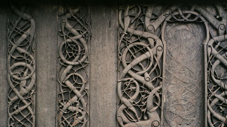 Die Stabkirche des Urnes (Norwegen) - Das Holz vom Baume Yggdrasil