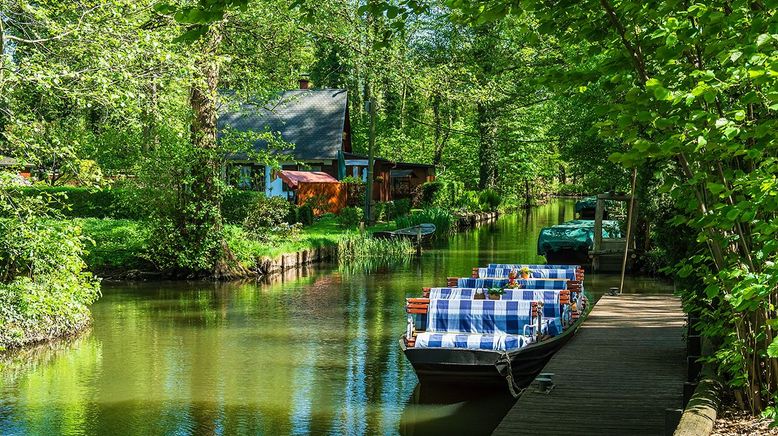 Der Spreewald von oben