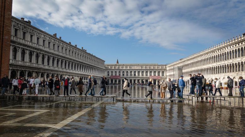 Venedig - Rettung vor dem Hochwasser