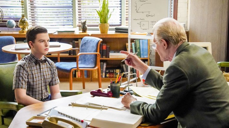 Young Sheldon (S6/F15) im TV Programm: 21:50 - 21.07. - Warner TV Comedy