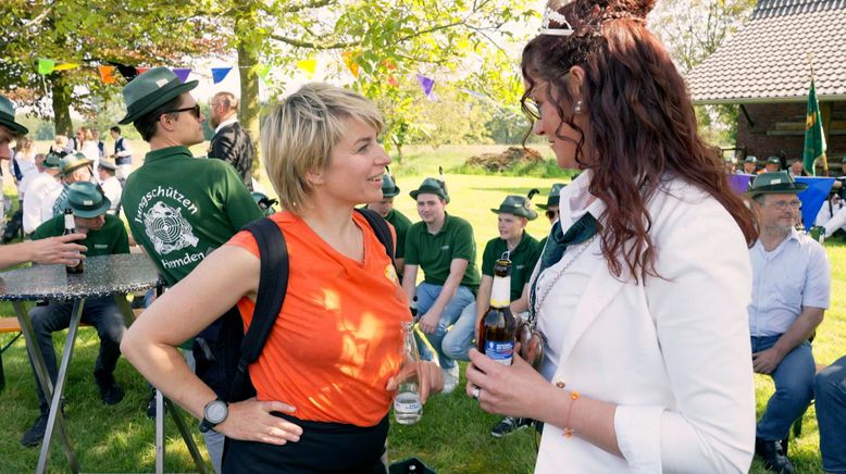 Sabine Heinrich umrundet NRW - Am Rand vom Land