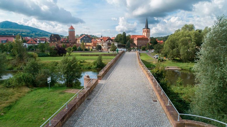 Die Brücke der Einheit in Vacha