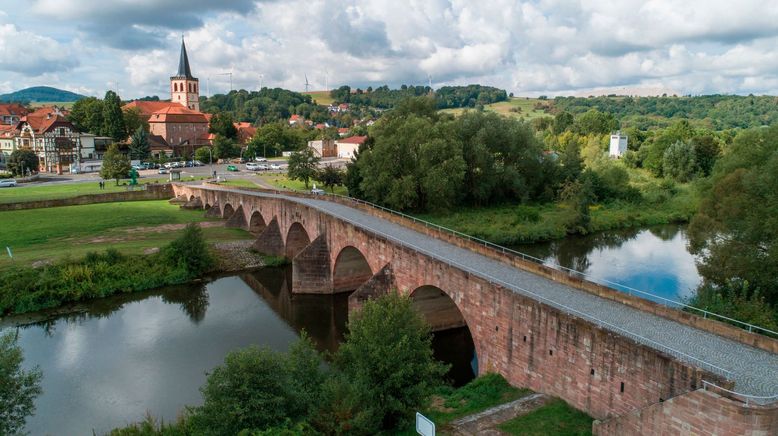 Die Brücke der Einheit in Vacha