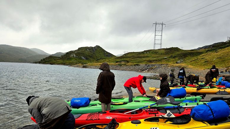 Das Camp in der Wildnis