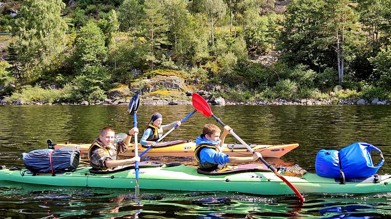 Das Camp in der Wildnis