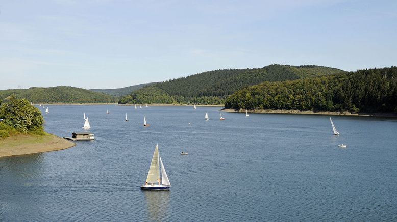 Der Biggesee und die versunkenen Dörfer