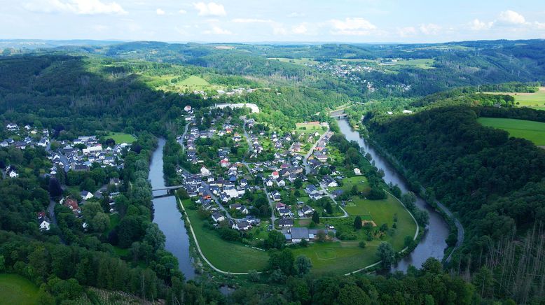 Die Sieg entlang - eine wildromantische Flusstour