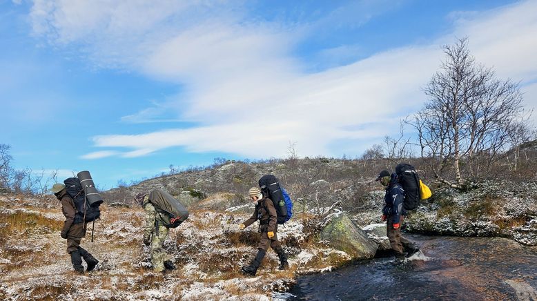 Das Camp in der Wildnis