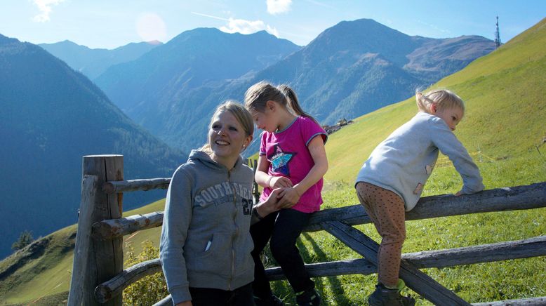 Bergbäuerinnen in Südtirol