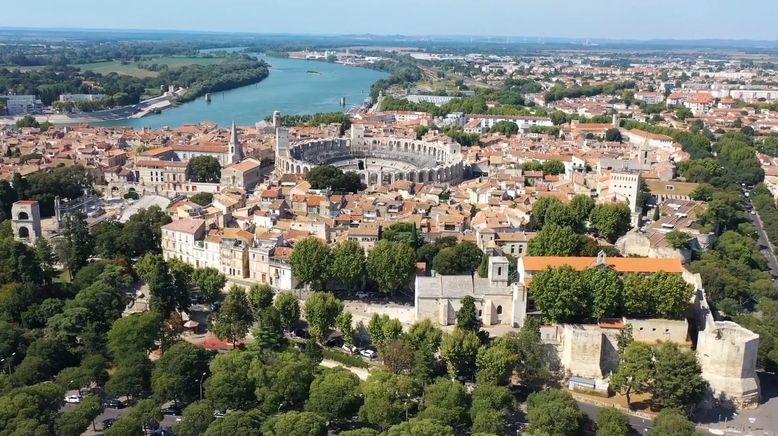 Südfrankreich von oben