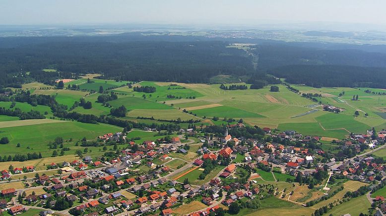 Der Südwesten von oben