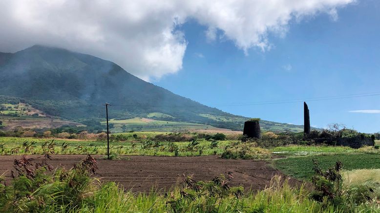 Mit dem Zug auf St. Kitts