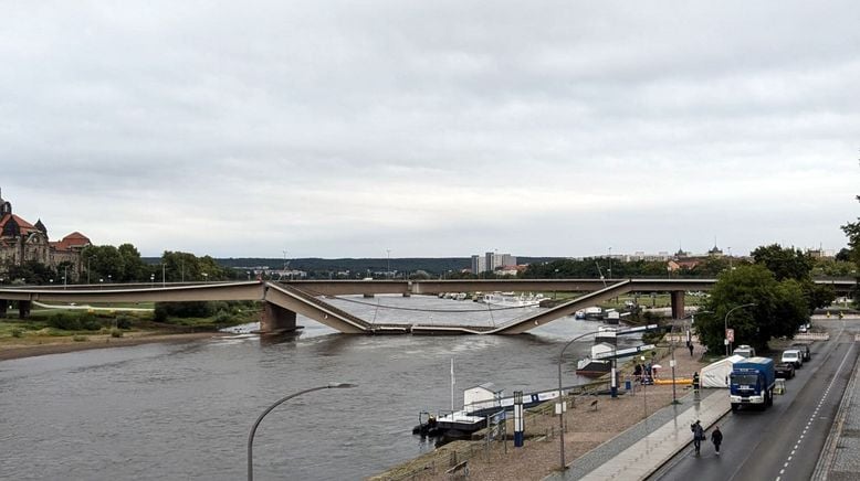 Brückeneinsturz in Dresden