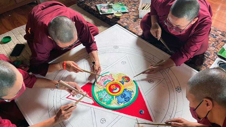 Ein Palast aus Sand: Nepals magische Mandalas