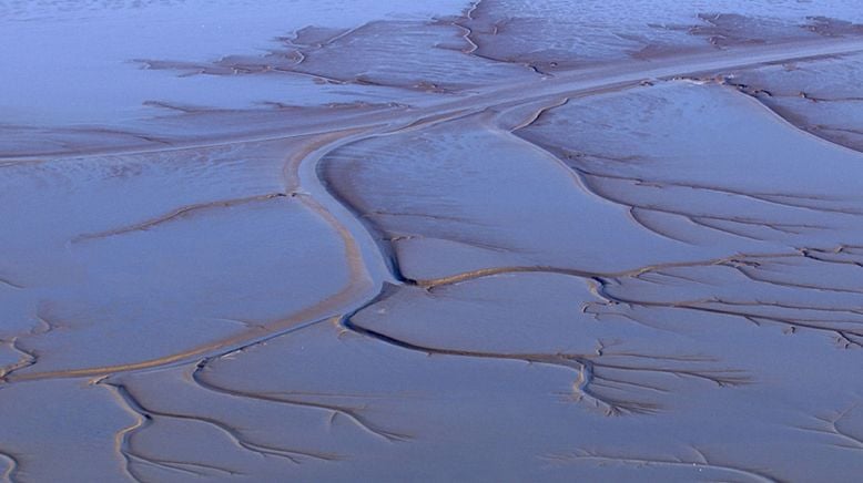 Die Nordsee von oben