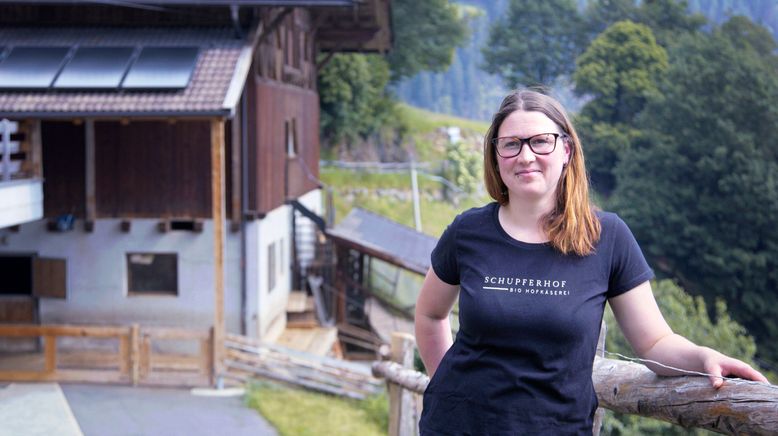 Bergbäuerinnen in Südtirol