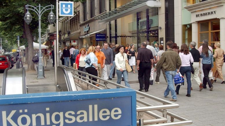 Champs-Élysées vom Rhein - Die Kö in Düsseldorf