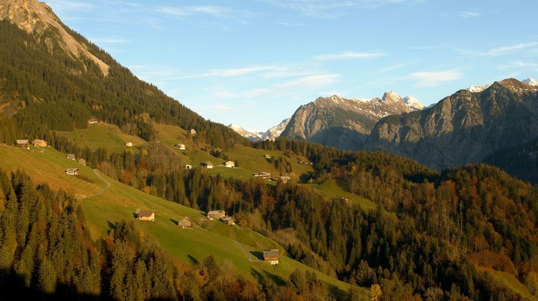 Die Alpen im Herbst