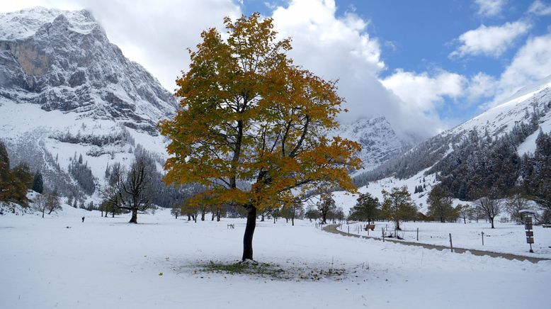 Die Alpen im Herbst